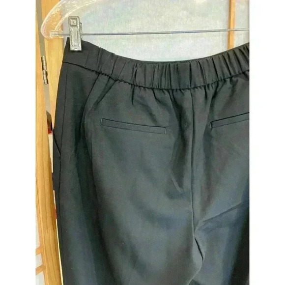 NWT Banana Republic Women's Pull-On Tapered Pants, Black 6P, Pockets MSRP $90 - Picture 7 of 12